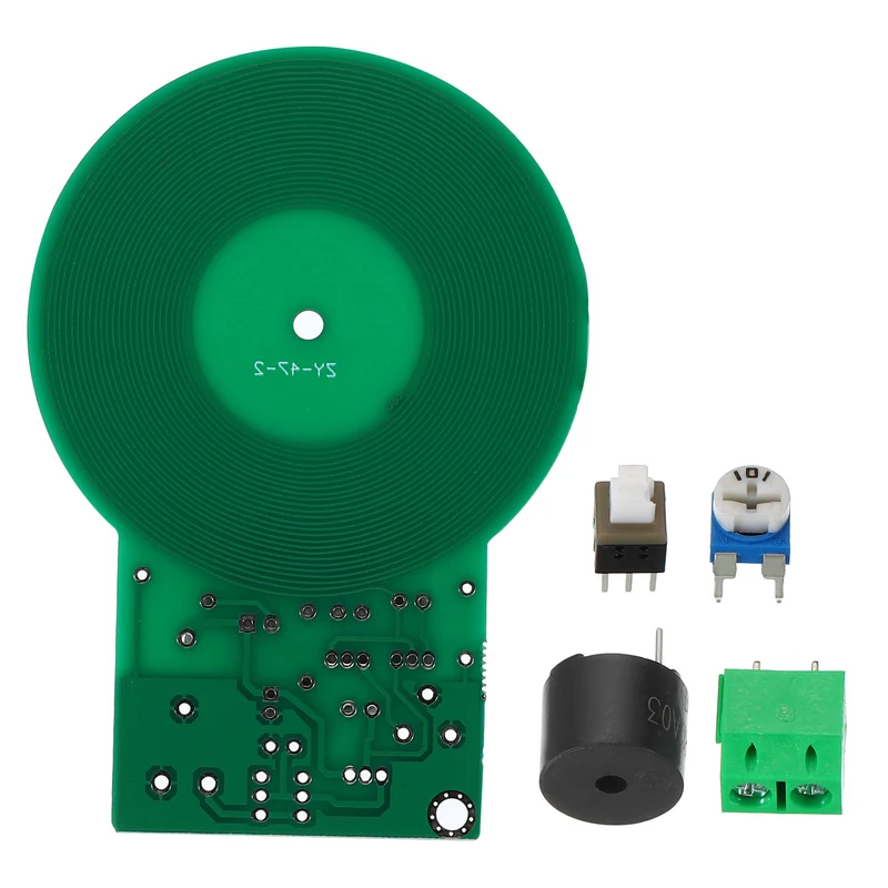Soldering Practice Board, Electronics Kit Prototype PCB Board DIY Welding Circuit Metal Detector SMT/SMD for Beginner Experiment Teaching, 3-5V