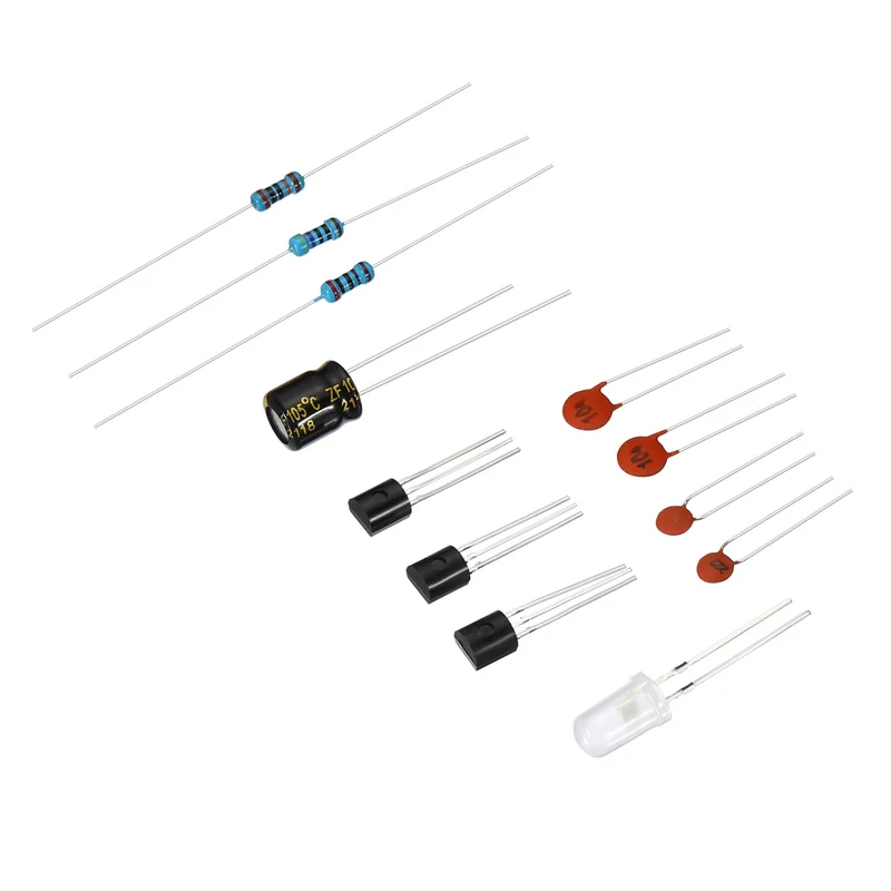 Soldering Practice Board, Electronics Kit Prototype PCB Board DIY Welding Circuit Metal Detector SMT/SMD for Beginner Experiment Teaching, 3-5V