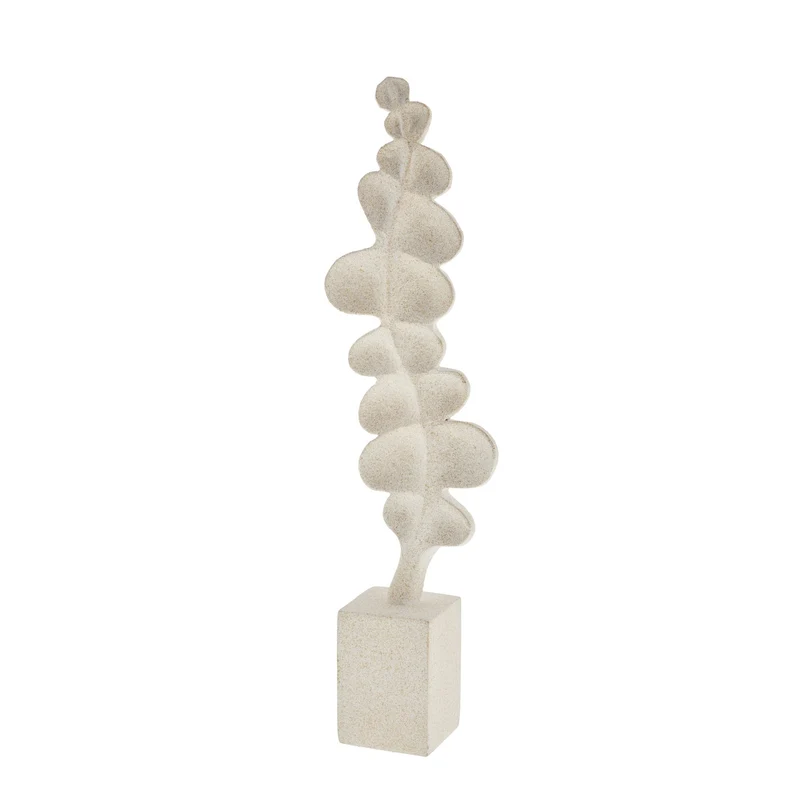 Sille Dekoration H33 cm. gebrochenes weiss