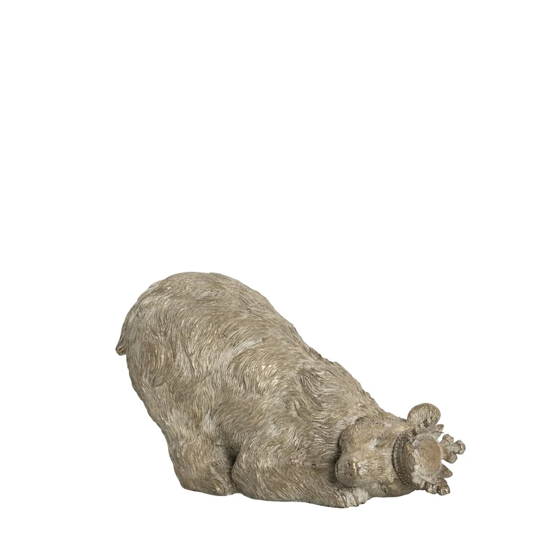 Sebina Eisbär H11,5 cm. antik licht gold