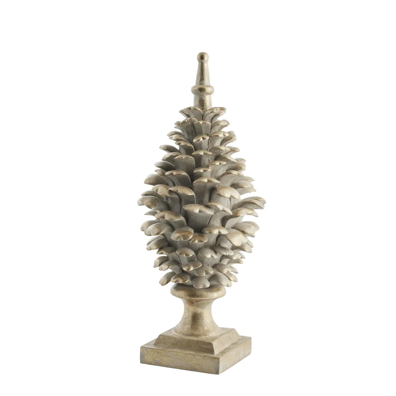 Gracie Dekorativer Baum H40,2 cm antik licht gold