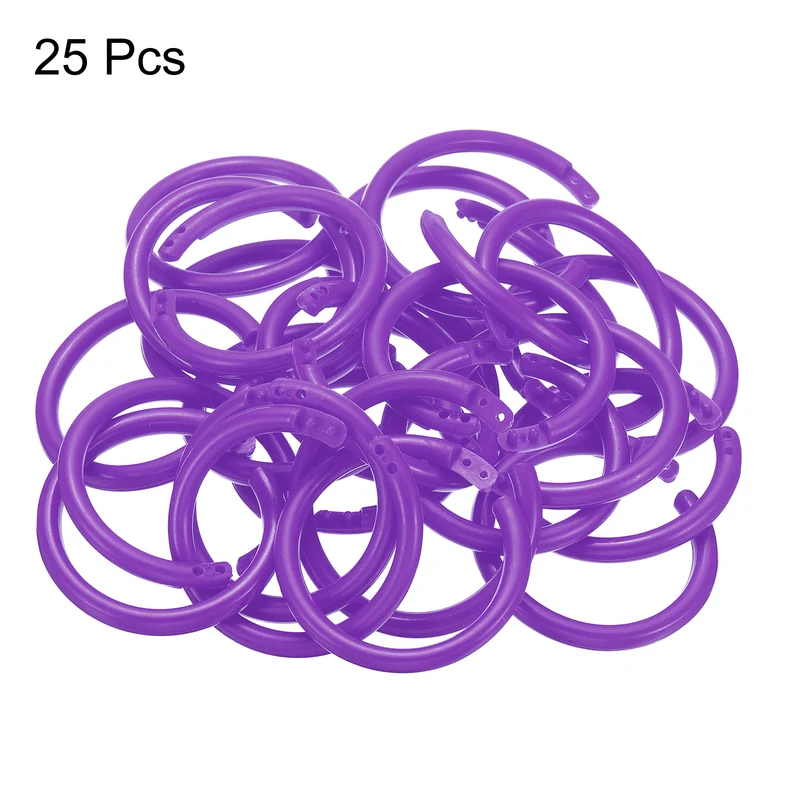 Loose Leaf Rings Binder Ring Plastic Book O Rings