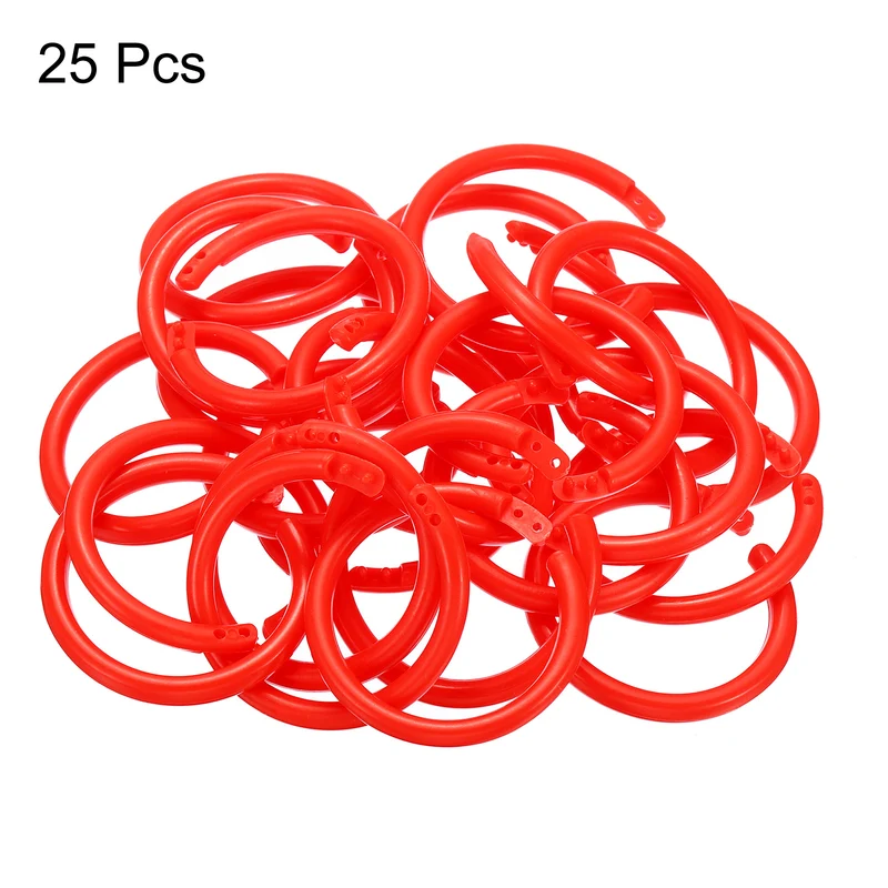 Loose Leaf Rings Binder Ring Plastic Book O Rings