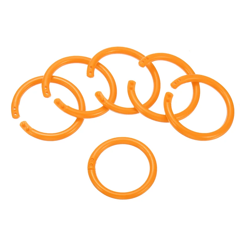 Loose Leaf Rings Binder Ring Plastic Book O Rings