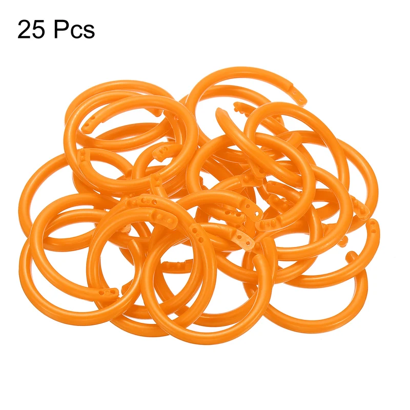 Loose Leaf Rings Binder Ring Plastic Book O Rings