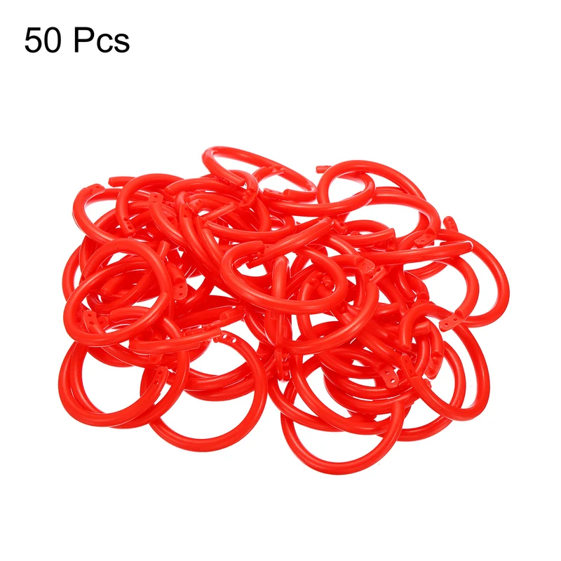 Loose Leaf Rings Binder Ring Plastic Book O Rings