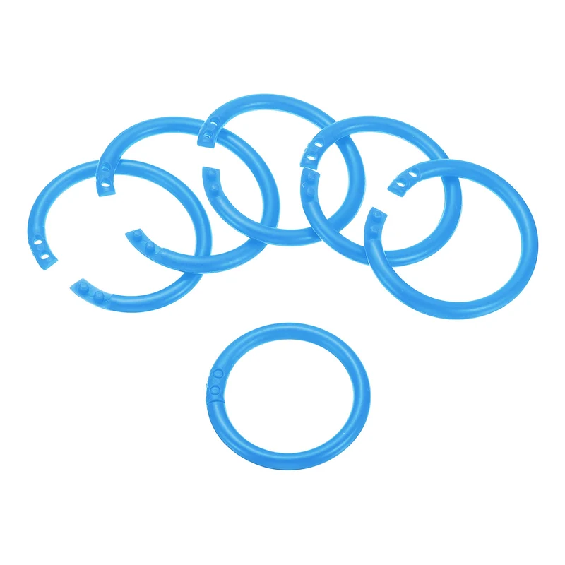 Loose Leaf Rings Binder Ring Plastic Book O Rings