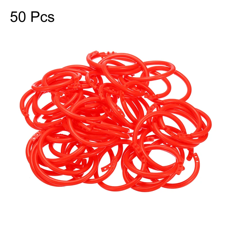 Loose Leaf Rings Binder Ring Plastic Book O Rings