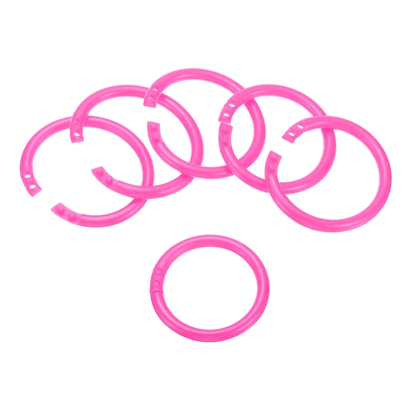 Loose Leaf Rings Binder Ring Plastic Book O Rings