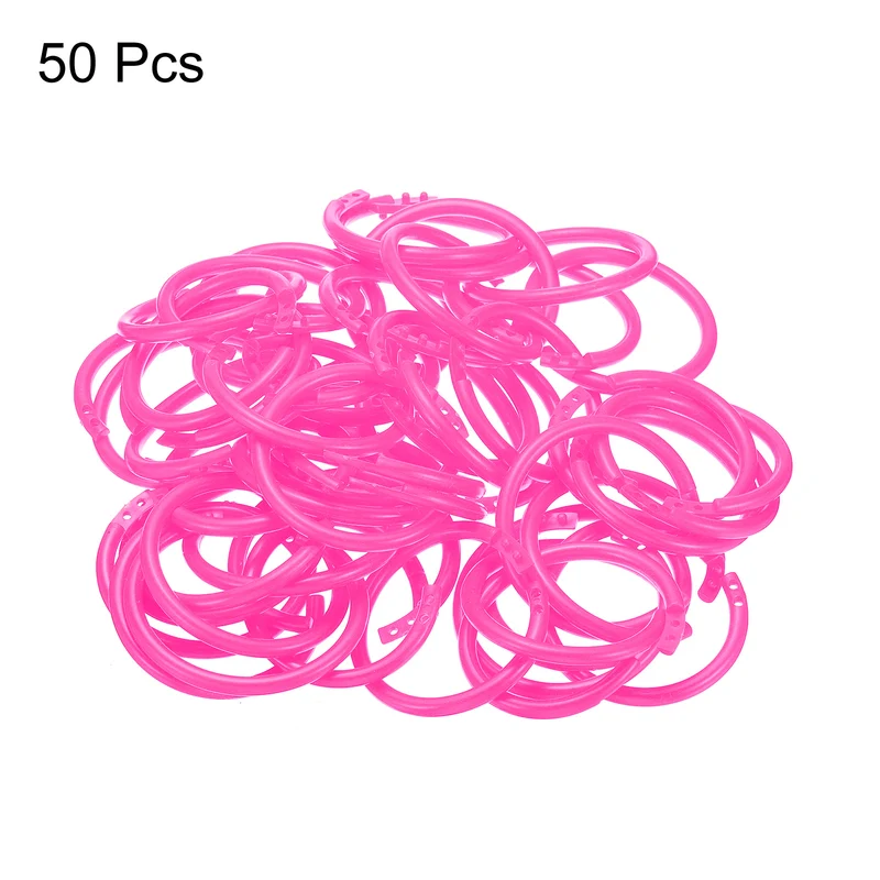 Loose Leaf Rings Binder Ring Plastic Book O Rings