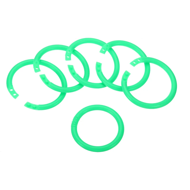 Loose Leaf Rings Binder Ring Plastic Book O Rings