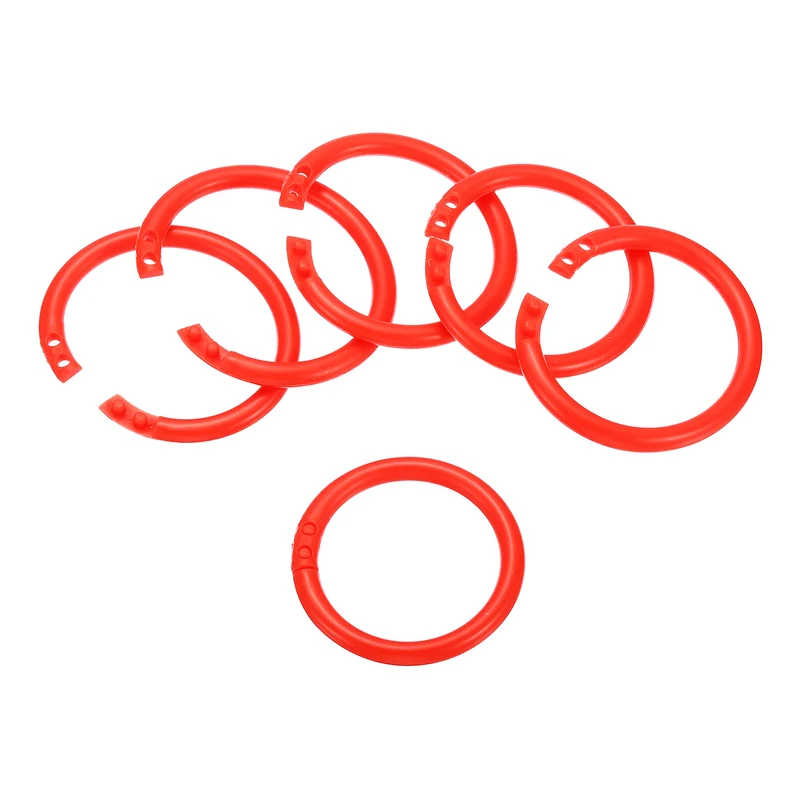 Loose Leaf Rings Binder Ring Plastic Book O Rings