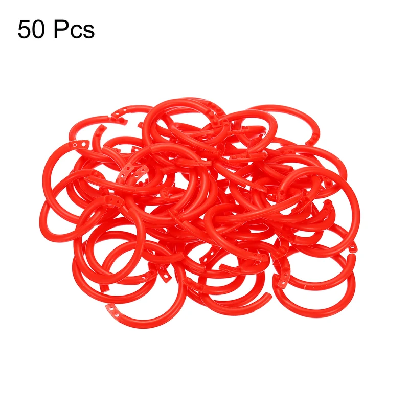 Loose Leaf Rings Binder Ring Plastic Book O Rings