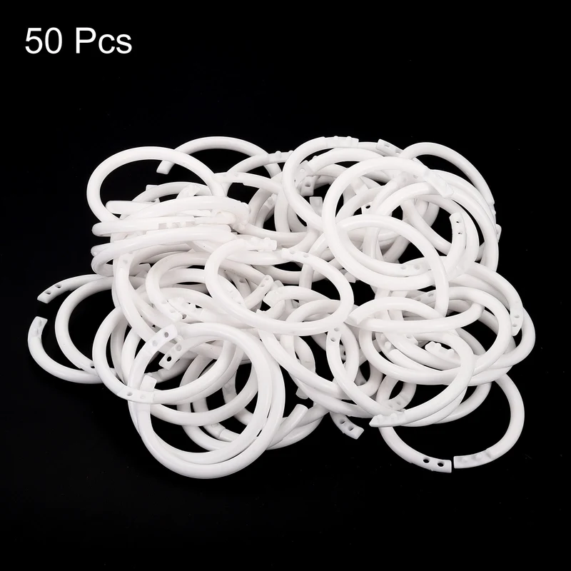Loose Leaf Rings Binder Ring Plastic Book O Rings