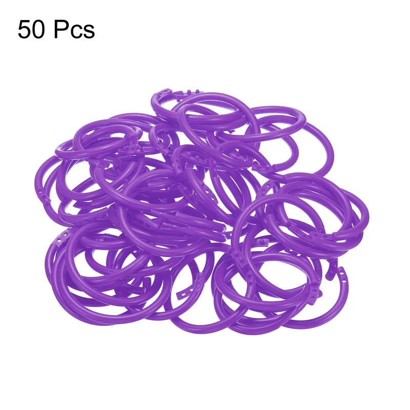 Loose Leaf Rings Binder Ring Plastic Book O Rings