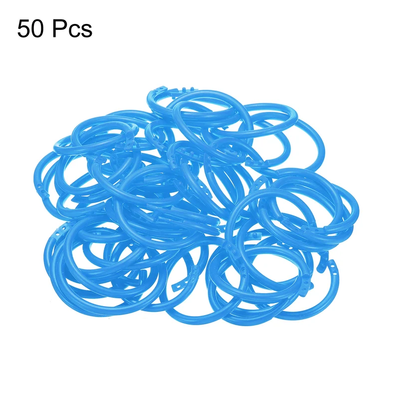 Loose Leaf Rings Binder Ring Plastic Book O Rings