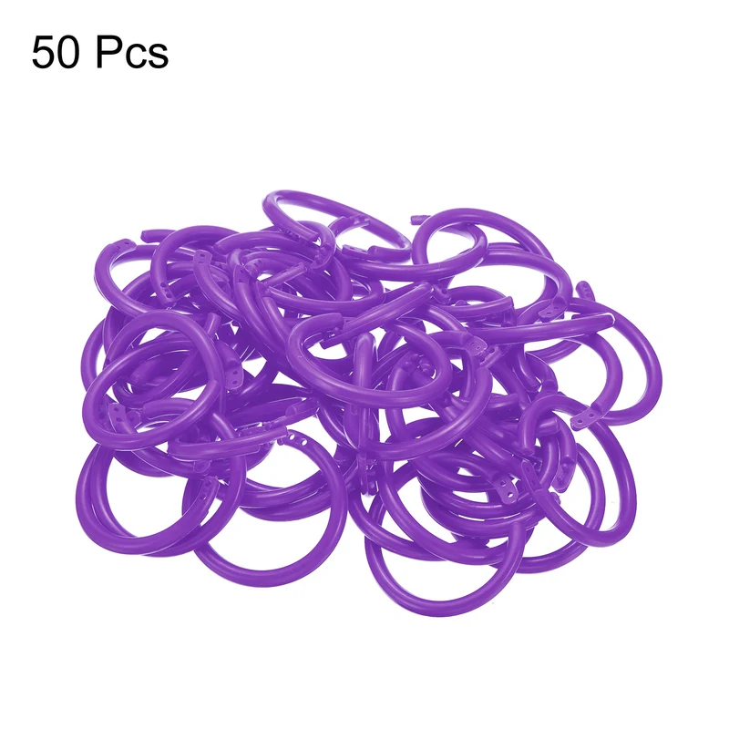 Loose Leaf Rings Binder Ring Plastic Book O Rings