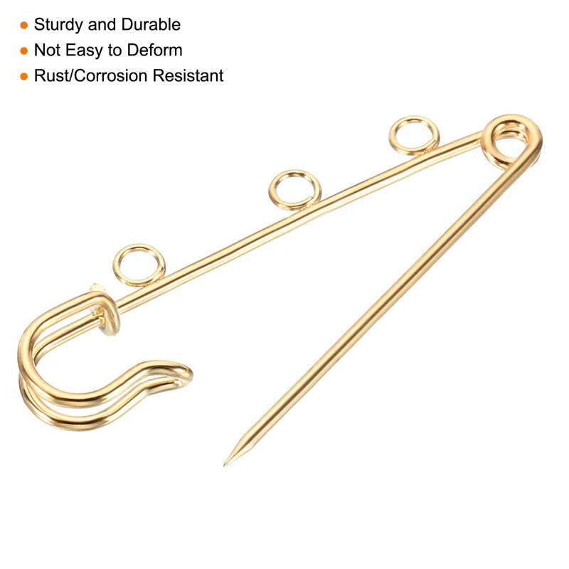 Safety Pins Sewing Pins for Blankets Crafts Brooch Making