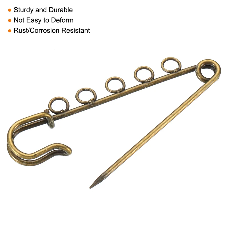 Safety Pins Sewing Pins for Blankets Crafts Brooch Making