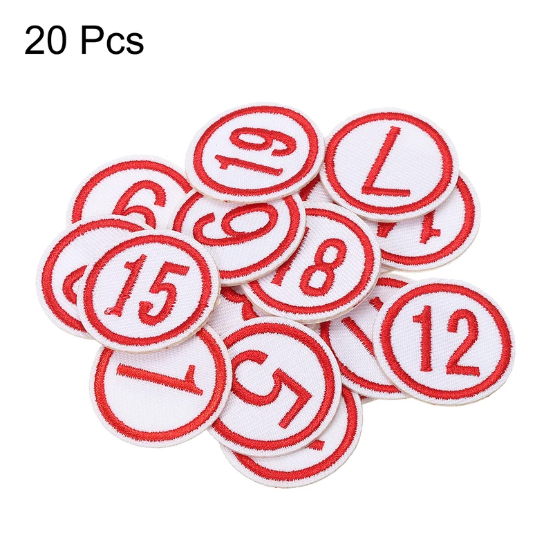 Number Digital Patch Number Embroidery Number Cloth Paste