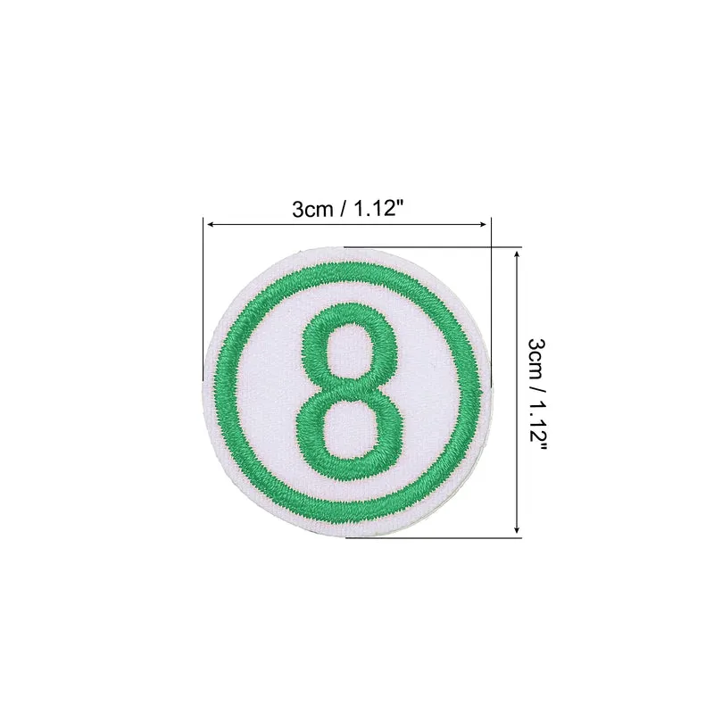 Number Digital Patch Number Embroidery Number Cloth Paste