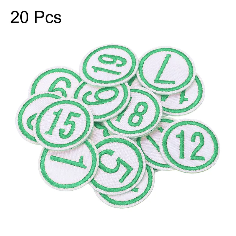 Number Digital Patch Number Embroidery Number Cloth Paste