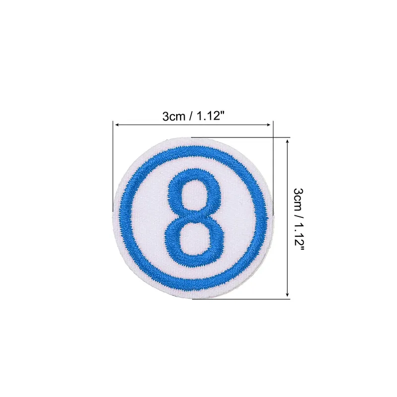 Number Digital Patch Number Embroidery Number Cloth Paste