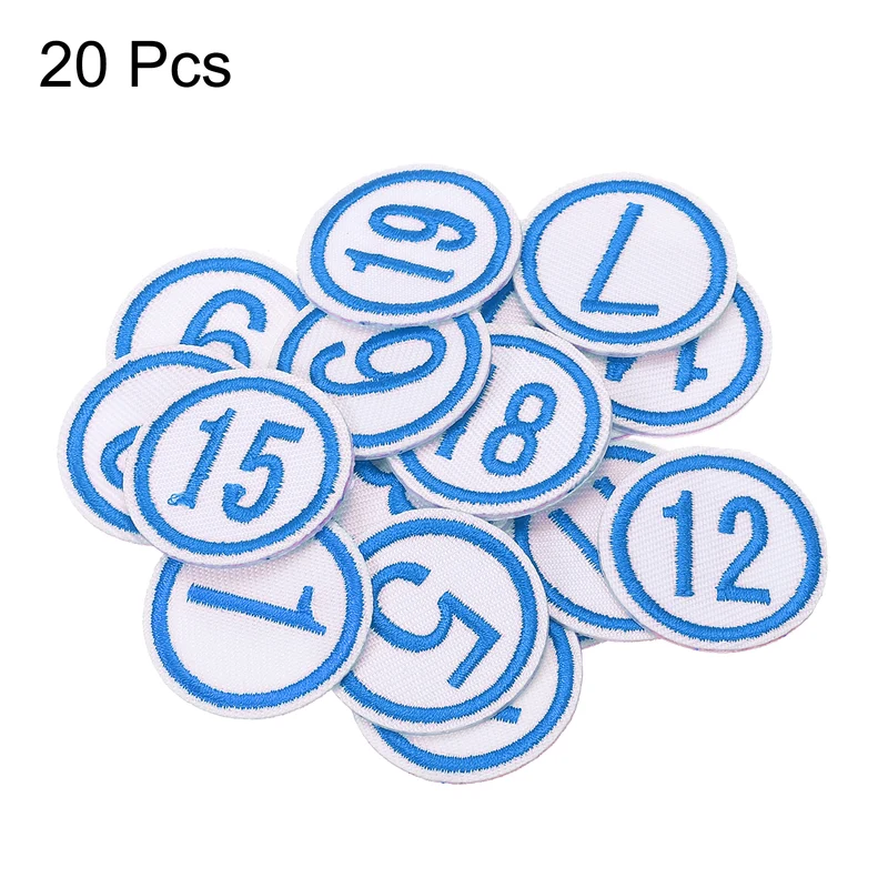 Number Digital Patch Number Embroidery Number Cloth Paste