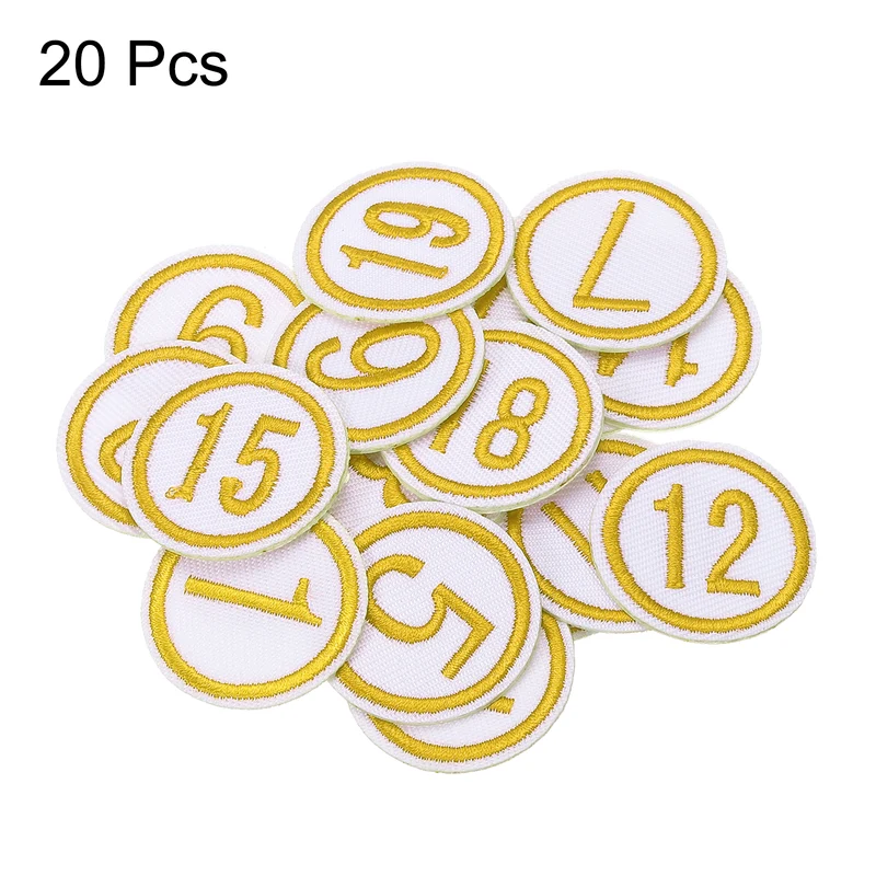 Number Digital Patch Number Embroidery Number Cloth Paste