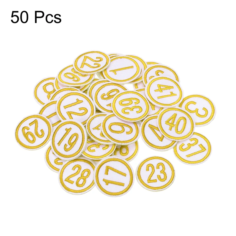 Number Digital Patch Number Embroidery Number Cloth Paste Number DIY for Clothing, Shoes, Hats, Backpacks, Socks, Luggage