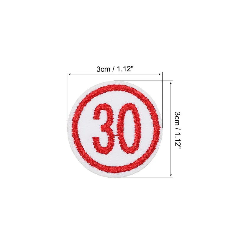 Number Digital Patch Number Embroidery Number Cloth Paste Number DIY for Clothing, Shoes, Hats, Backpacks, Socks, Luggage