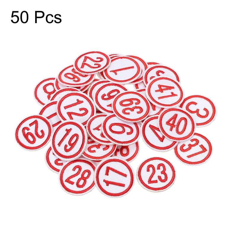Number Digital Patch Number Embroidery Number Cloth Paste Number DIY for Clothing, Shoes, Hats, Backpacks, Socks, Luggage