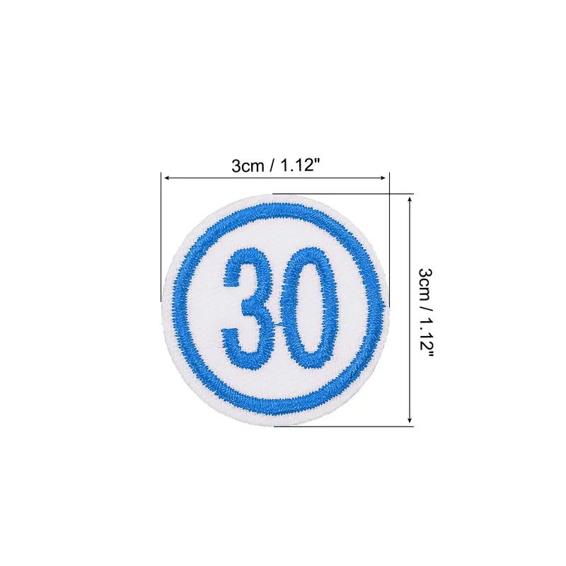Number Digital Patch Number Embroidery Number Cloth Paste Number DIY for Clothing, Shoes, Hats, Backpacks, Socks, Luggage