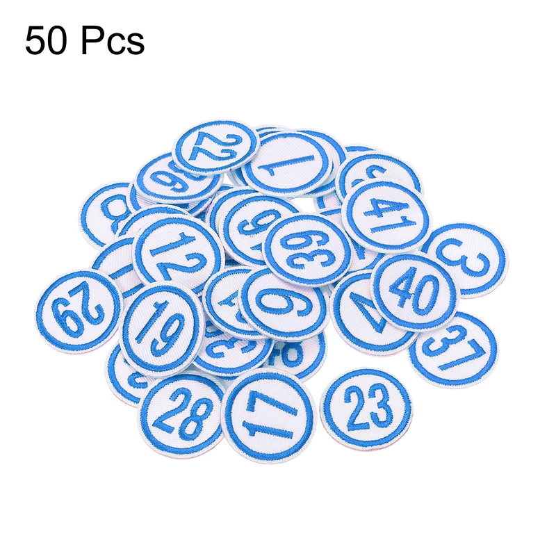 Number Digital Patch Number Embroidery Number Cloth Paste Number DIY for Clothing, Shoes, Hats, Backpacks, Socks, Luggage