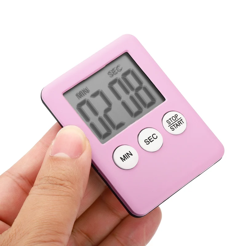Digital Timer, Small Count Down/UP Clock with Magnetic,Kitchen Timer