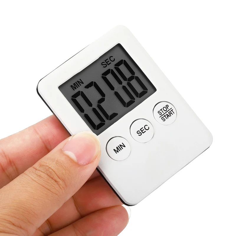 Digital Timer, Small Count Down/UP Clock with Magnetic,Kitchen Timer