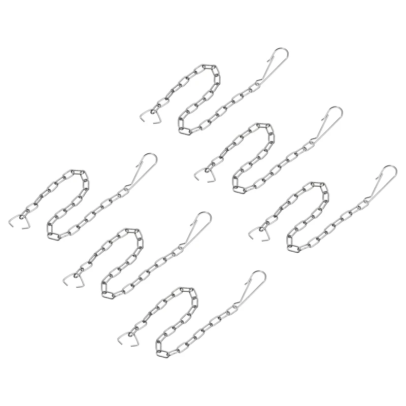 Uxcell Toilet Handle Chain, Stainless Steel Toilet Flapper Chain Universal Toilet Flapper Lift Chain Replacement Kit