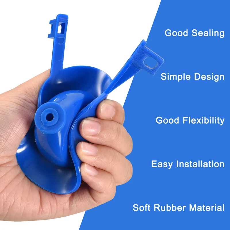 Uxcell Toilet Flapper Replacement Universal Toilet Flapper Stopper with Chain,