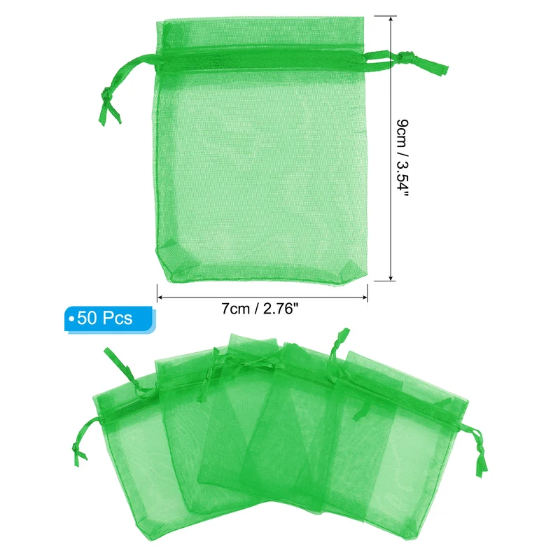 Organza Bags, Drawstring Pouches