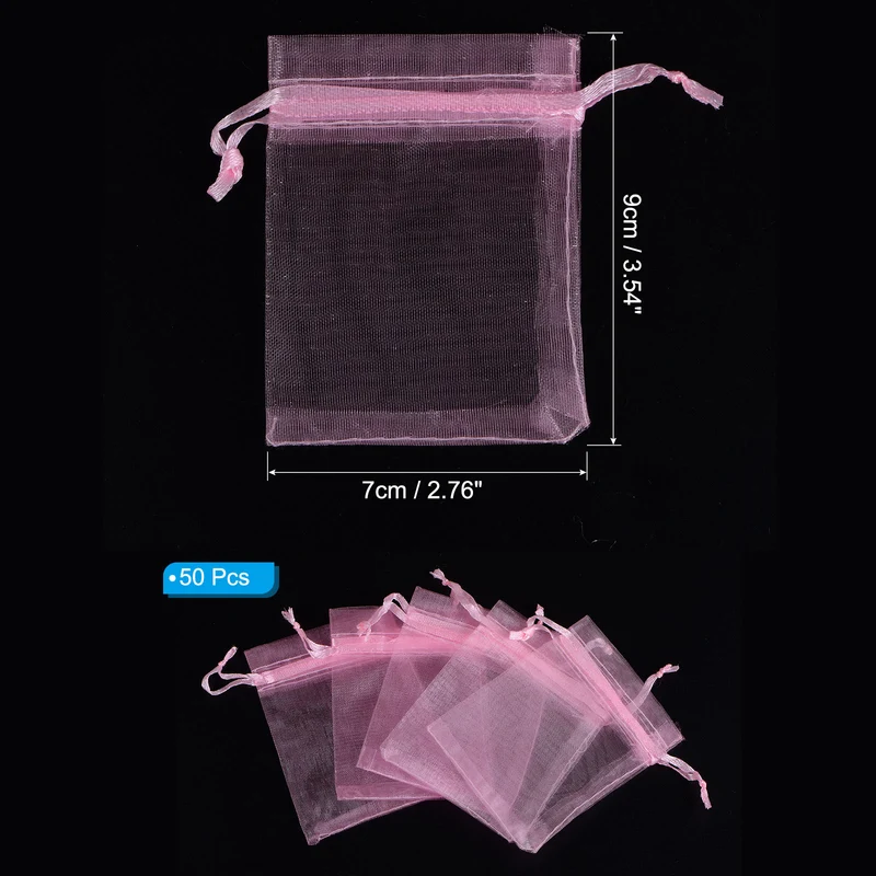 Organza Bags, Drawstring Pouches