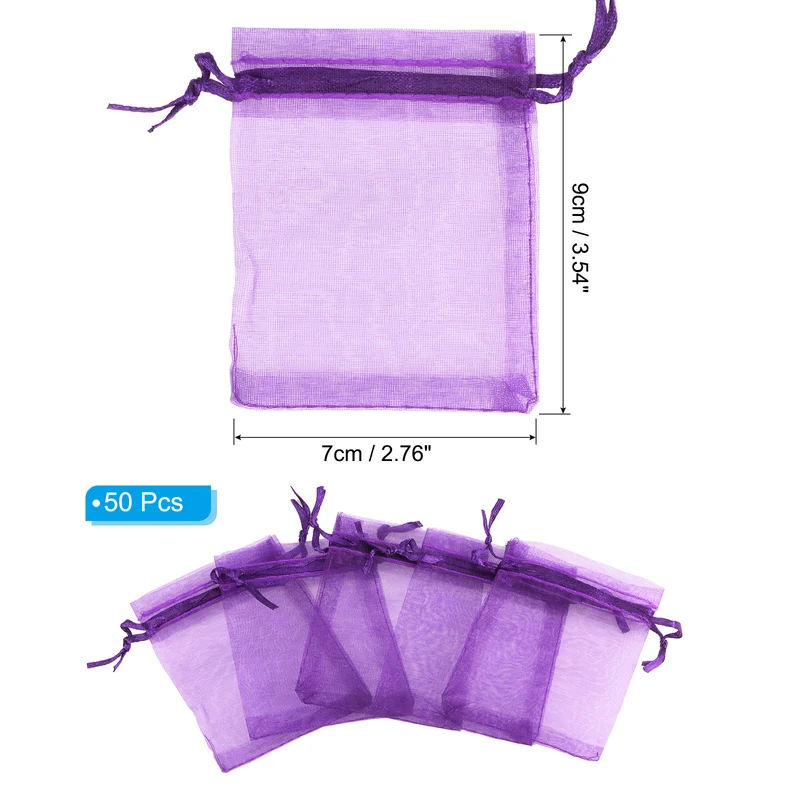 Organza Bags, Drawstring Pouches