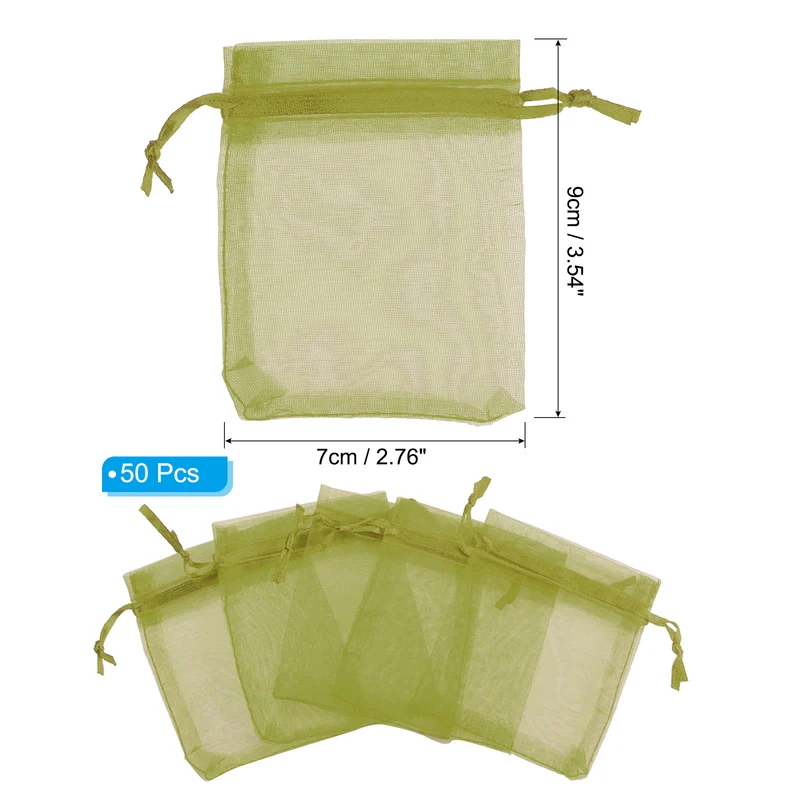 Organza Bags, Drawstring Pouches
