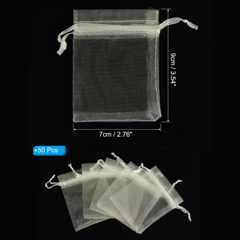 Organza Bags, Drawstring Pouches
