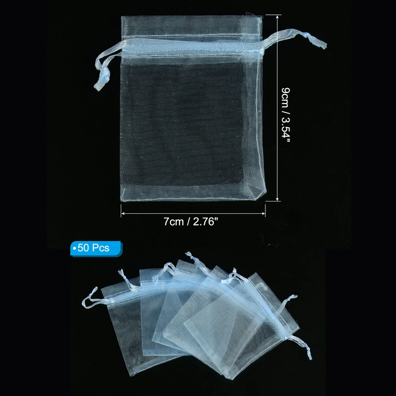 Organza Bags, Drawstring Pouches