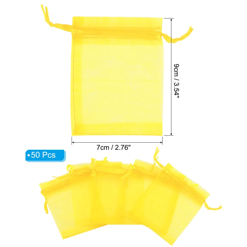 Organza Bags, Drawstring Pouches