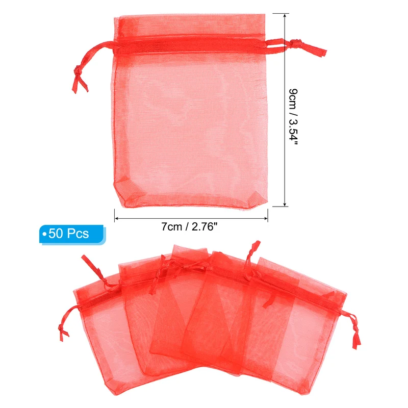 Organza Bags, Drawstring Pouches