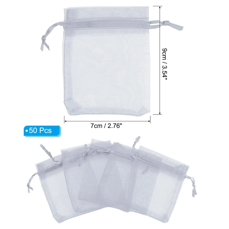 Organza Bags, Drawstring Pouches