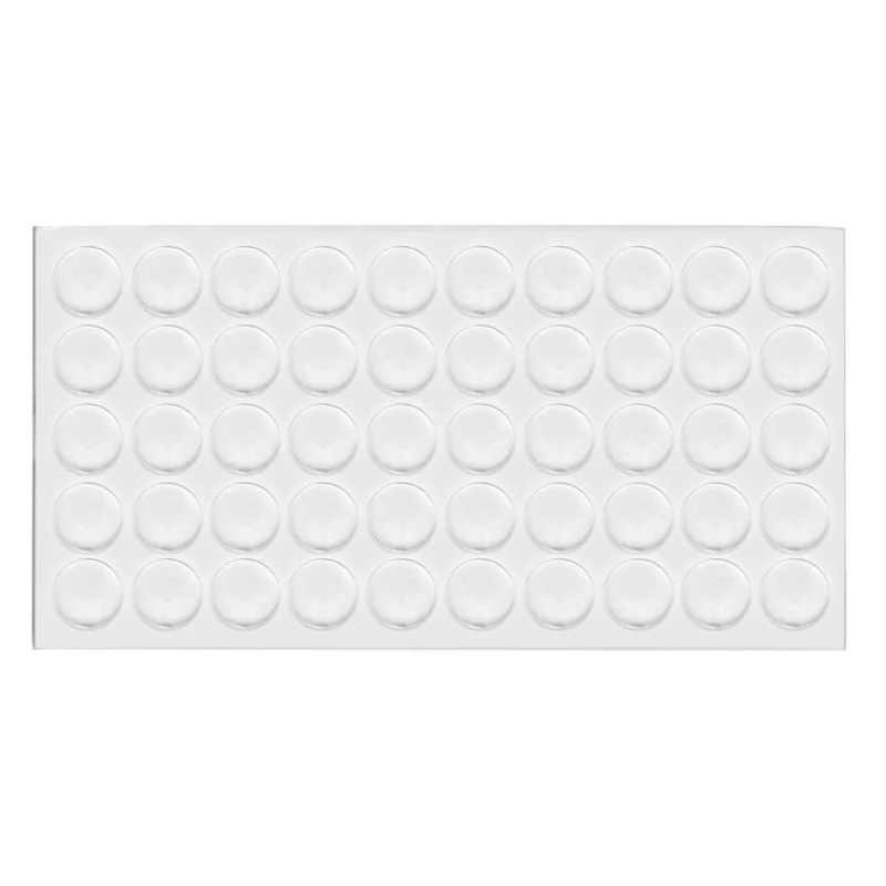 Selbstklebendes Silikon Elastikpuffer 9x2mm