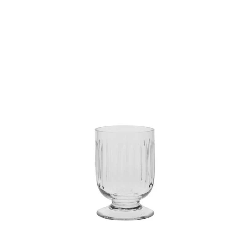Carla Teelicht H11 cm. transparent