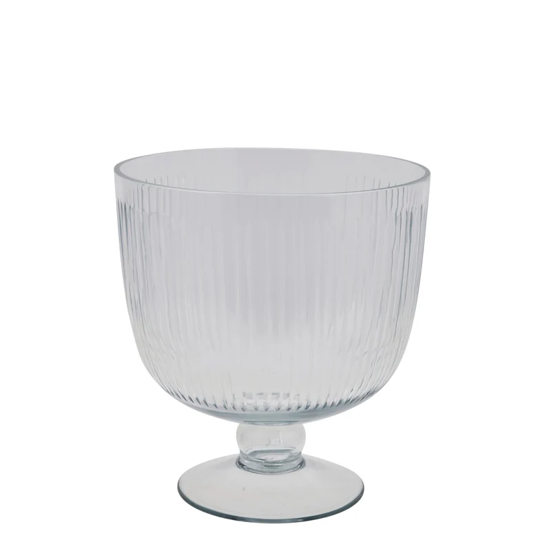Carla Vase H27,5 cm. transparent